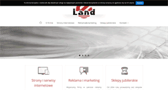 Desktop Screenshot of e-land.pl
